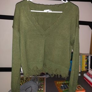 Wild Honey Distressed Sweater